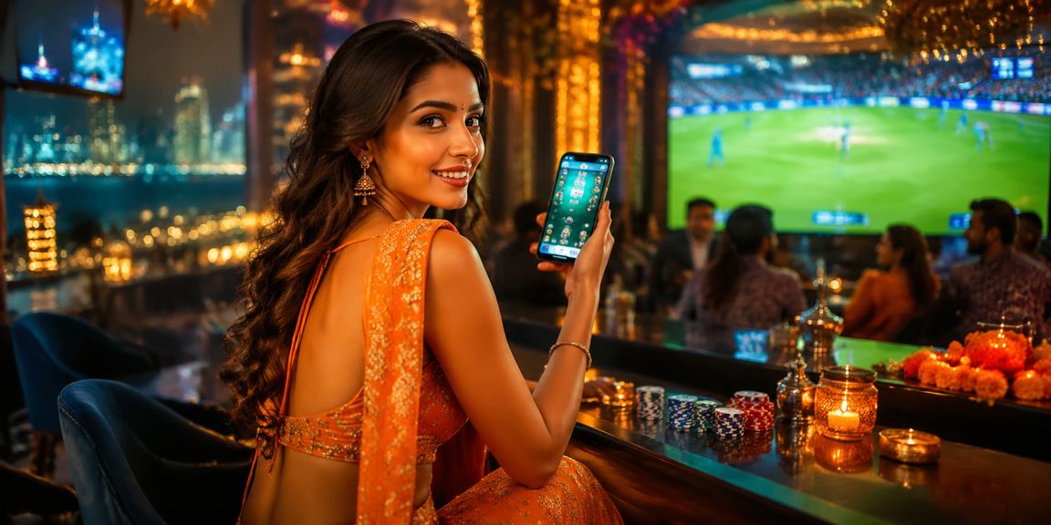 Fan watching cricket live streaming on mobile in India