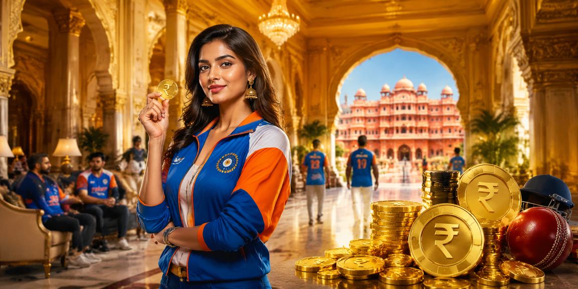 India cricket betting with Indian rupee concept